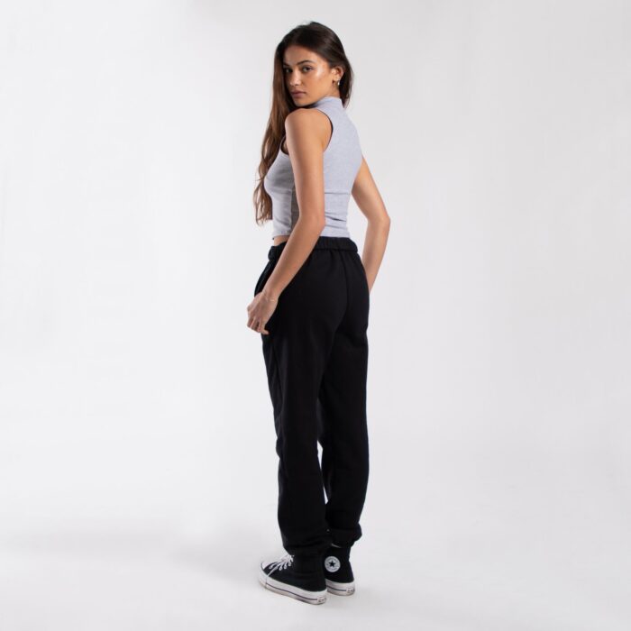 0890 - Women's Mock Neck Cropped Muscle Tank - Image 18