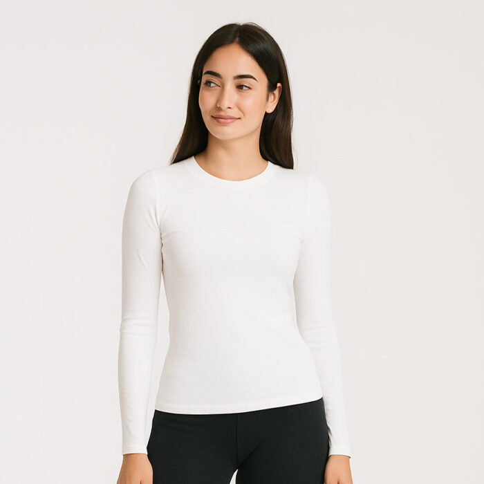 4012 - Women's Athletic Long Sleeve Everybody Tee - Image 12