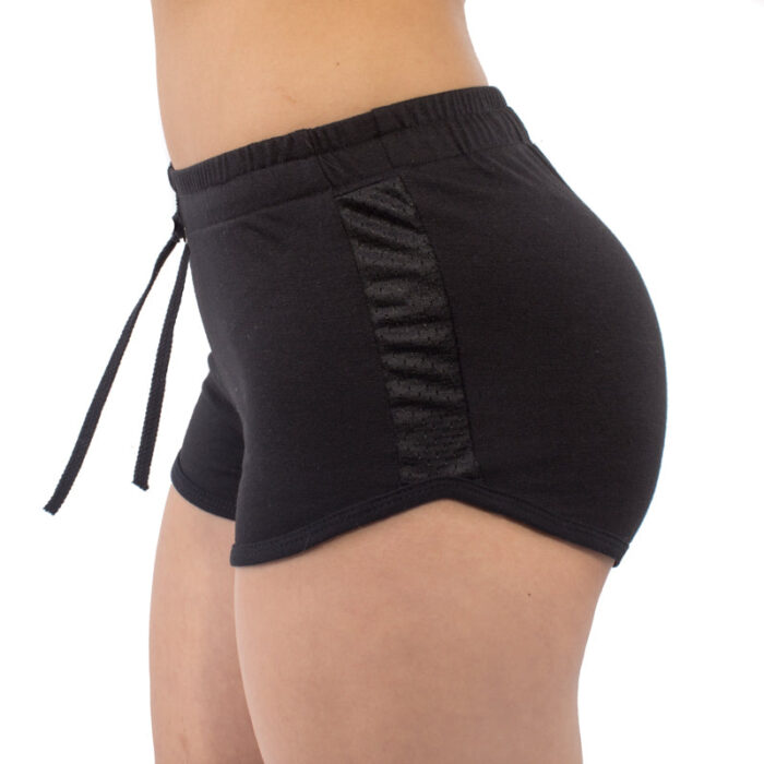 2008 - Women's Contrast Mesh Detail Shorts - Image 7