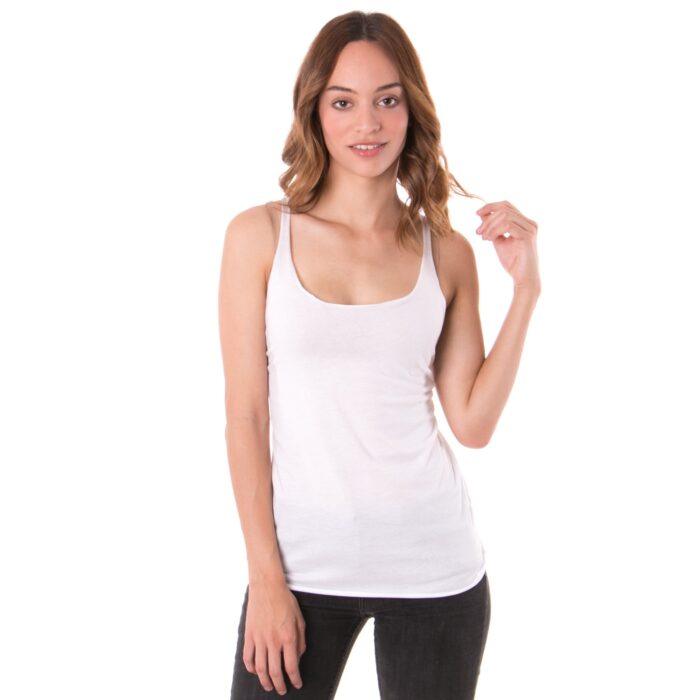 6001 - Women's Loose Racerback Tank - Image 31