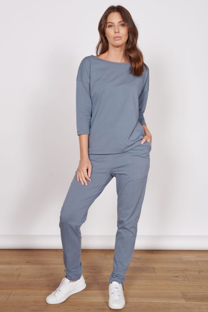 Faith Blue Loungewear Soft Touch Joggers - Image 3
