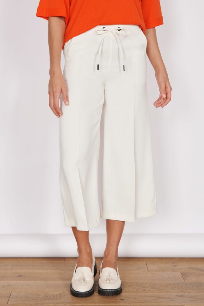 Grace Cream Wide Leg Culottes