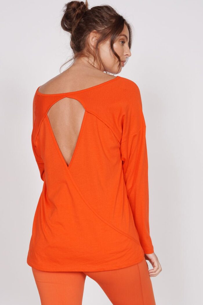 Nora Red Lightweight Training Top - Image 4