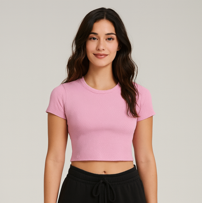 6004M - CLOSEOUT Women's Dryfit Crop Tee - Image 10